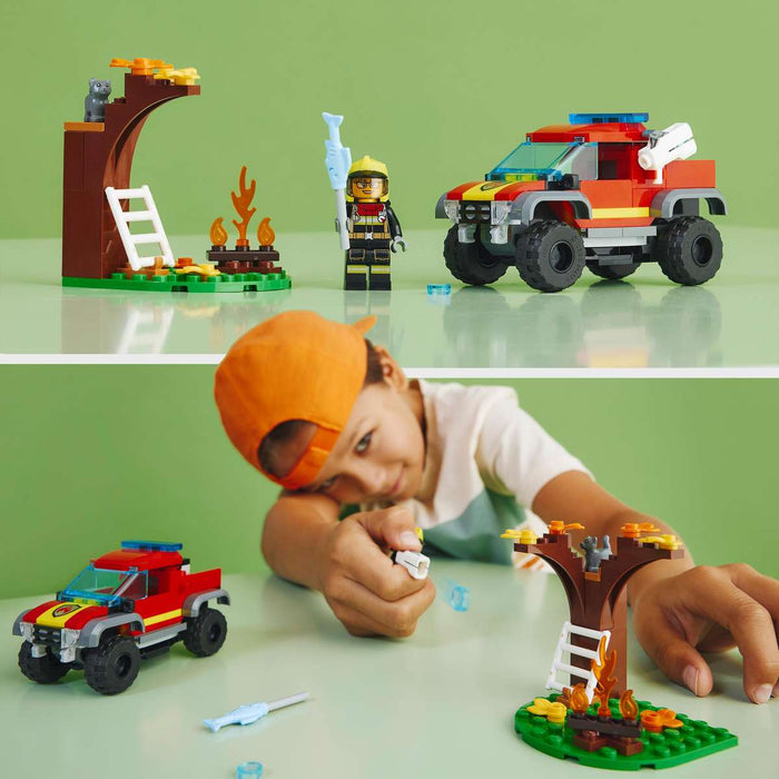 LEGO City Soccorso Sul Fuoristrada Dei Pompieri - 60393