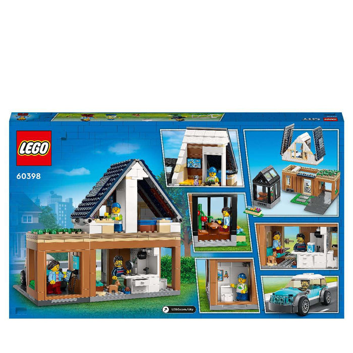 LEGO Villetta Familiare E Auto Elettrica - 60398