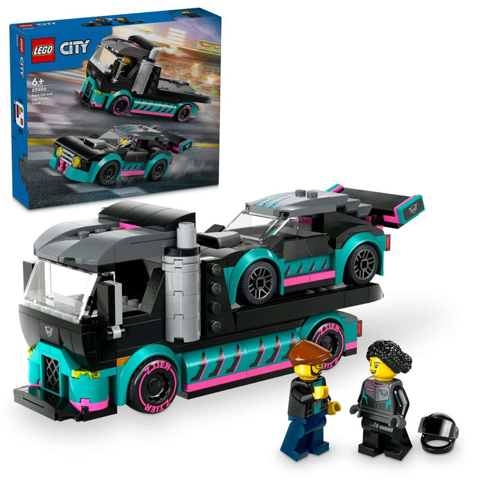 LEGO Auto Da Corsa E Trasportatore - 60406
