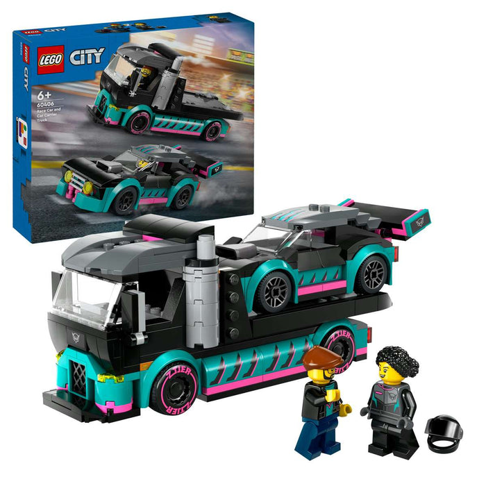 LEGO Auto Da Corsa E Trasportatore - 60406