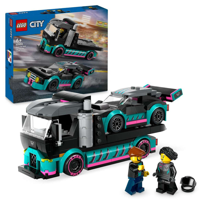 LEGO Auto Da Corsa E Trasportatore - 60406