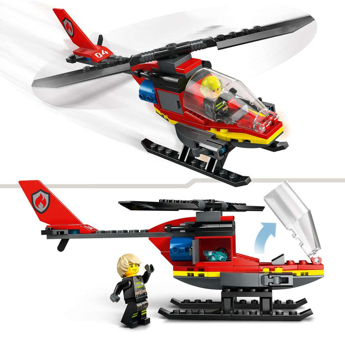 LEGO Elicottero Dei Pompieri - 60411