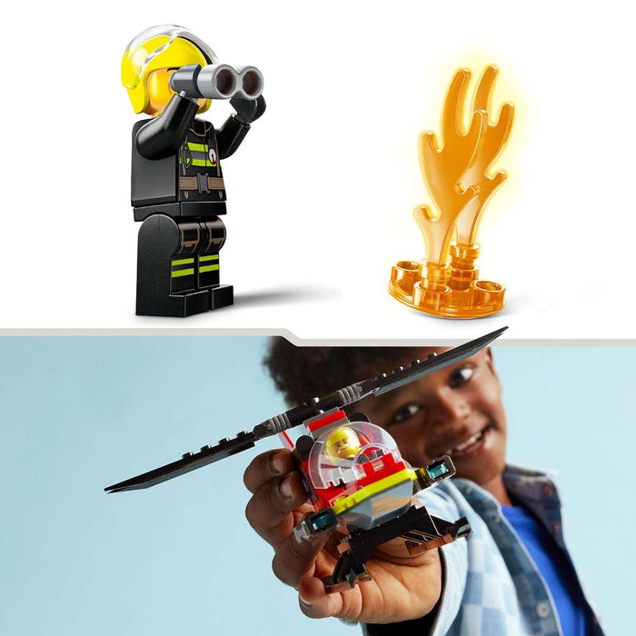 LEGO Elicottero Dei Pompieri - 60411