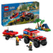 LEGO Fuoristrada Antincendio E Gommone Di Salvataggio - 60412