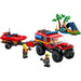 LEGO Fuoristrada Antincendio E Gommone Di Salvataggio - 60412