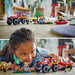LEGO Fuoristrada Antincendio E Gommone Di Salvataggio - 60412