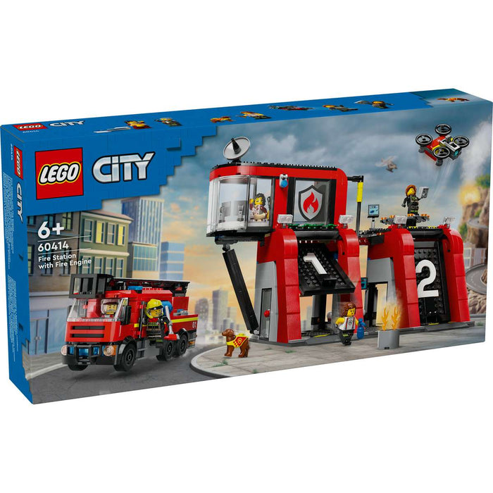 LEGO Caserma Dei Pompieri E Autopompa - 60414 — Mornati Paglia