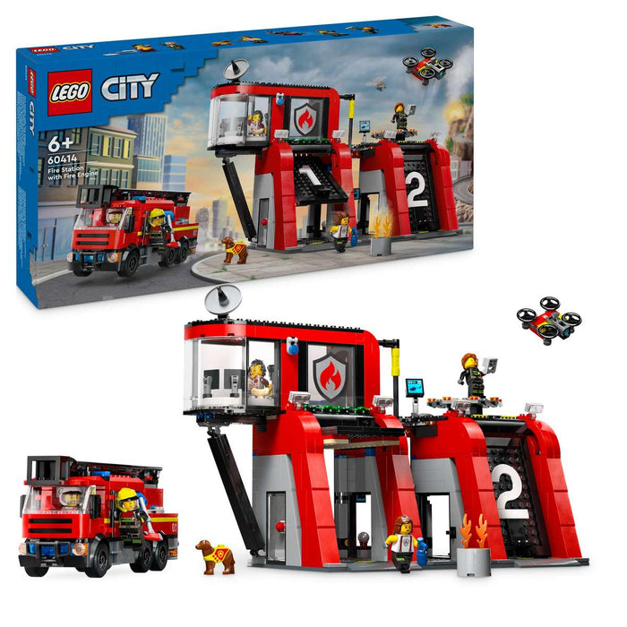 LEGO Caserma Dei Pompieri E Autopompa - 60414