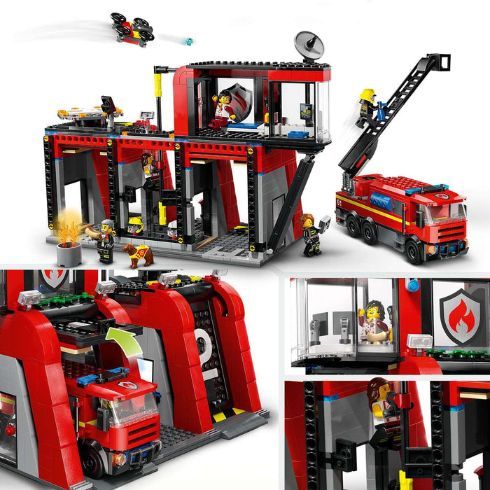 LEGO Caserma Dei Pompieri E Autopompa - 60414