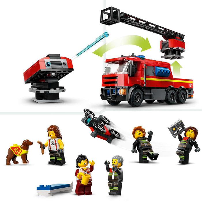 LEGO Caserma Dei Pompieri E Autopompa - 60414