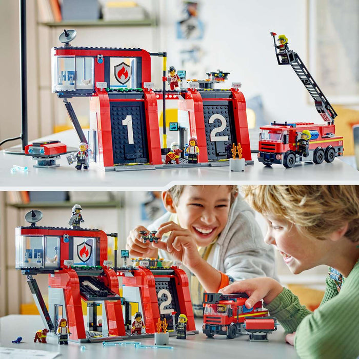 LEGO Caserma Dei Pompieri E Autopompa - 60414