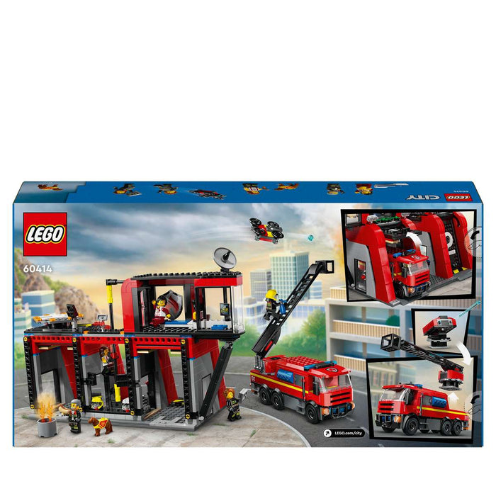 LEGO Caserma Dei Pompieri E Autopompa - 60414