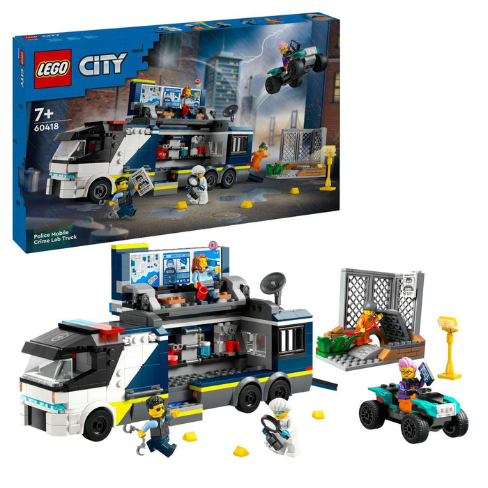LEGO Camion Laboratorio Mobile Della Polizia - 60418