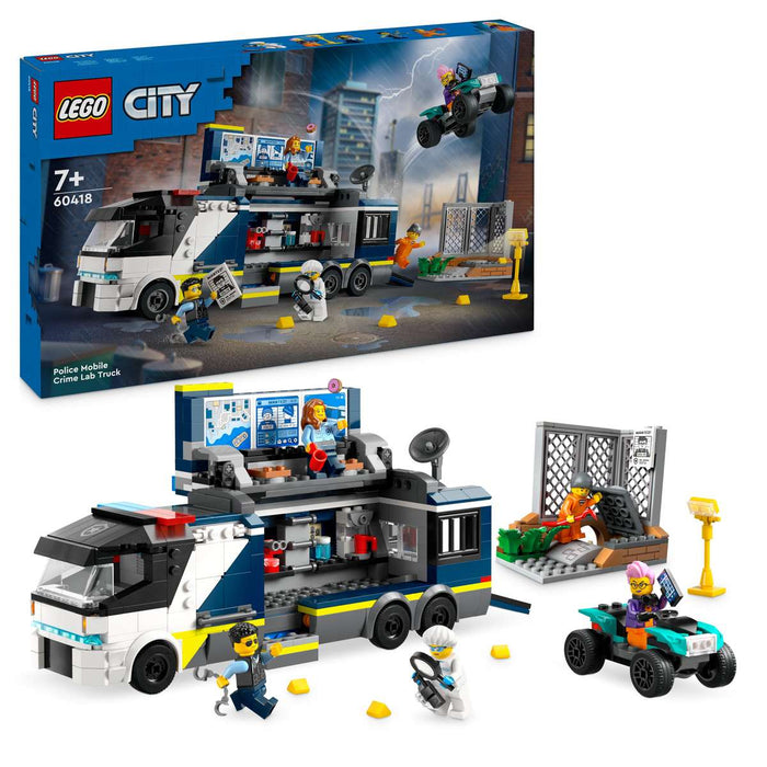 LEGO Camion Laboratorio Mobile Della Polizia - 60418
