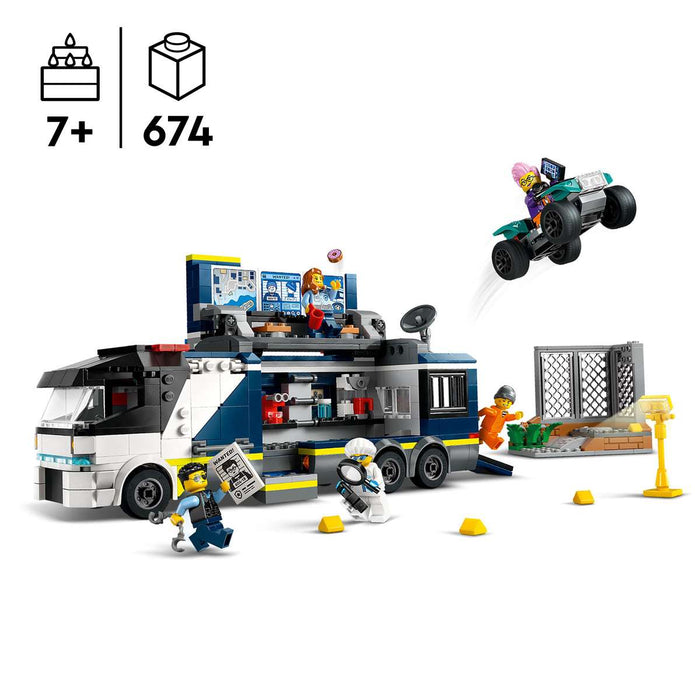LEGO Camion Laboratorio Mobile Della Polizia - 60418