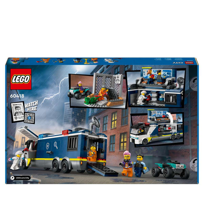 LEGO Camion Laboratorio Mobile Della Polizia - 60418