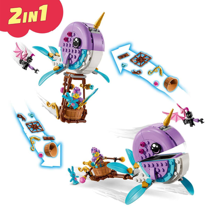 LEGO La Mongolfiera-Narvalo Di Izzie - 71472