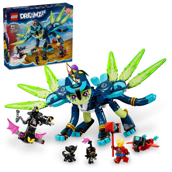 LEGO Zoey E Zian, Il Gatto-Gufo - 71476