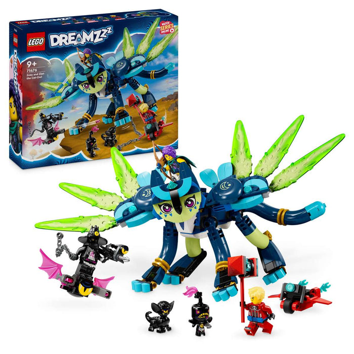 LEGO Zoey E Zian, Il Gatto-Gufo - 71476