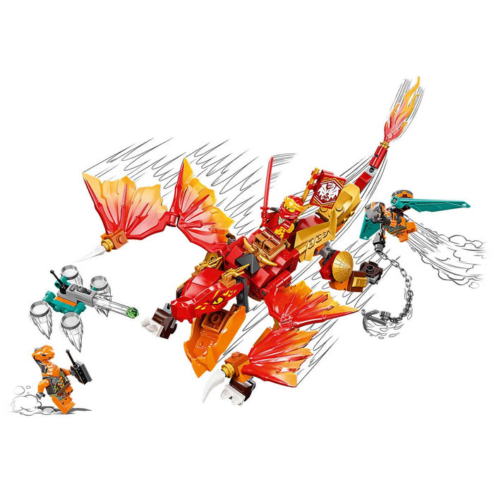 LEGO Dragone Del Fuoco Di Kai - Evolution - 71762