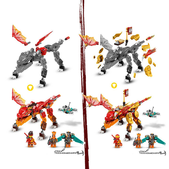LEGO Dragone Del Fuoco Di Kai - Evolution - 71762