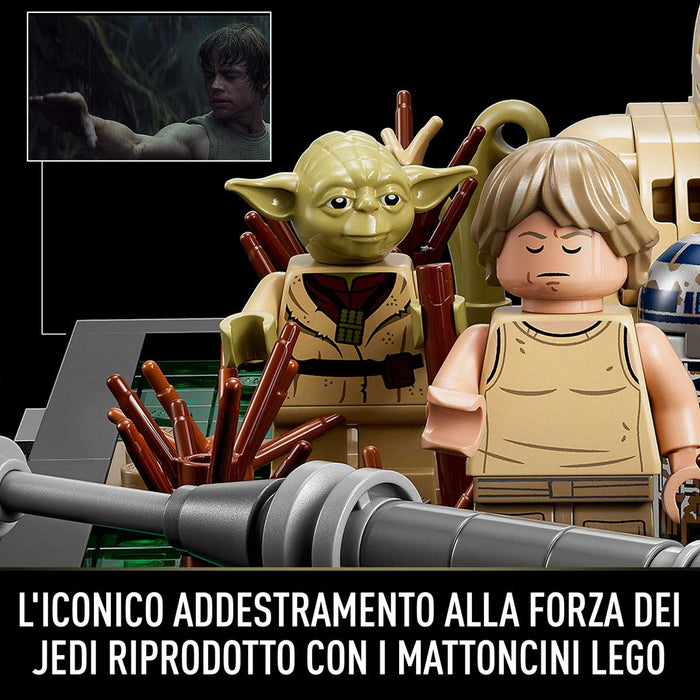 LEGO Diorama Addestramento Jedi Su Dagobah - 75330