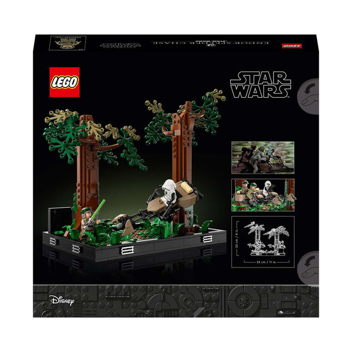 LEGO Star Wars Diorama Inseguimento Con Lo Speeder Su Endor - 75353
