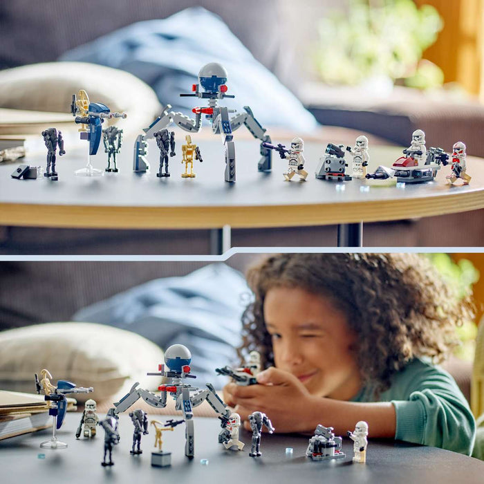 LEGO Battle Pack Clone Trooper E Battle Droid - 75372
