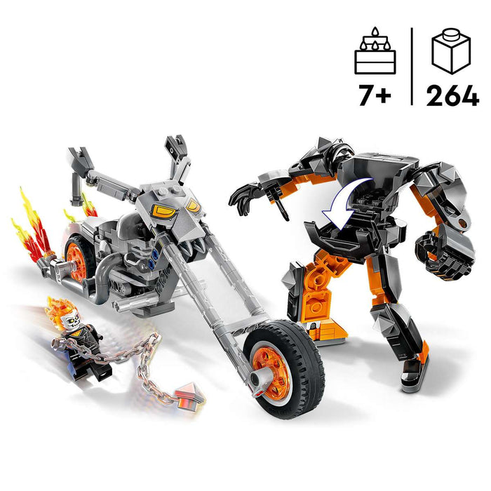LEGO Marvel Avengers Mech E Moto Di Ghost Rider - 76245