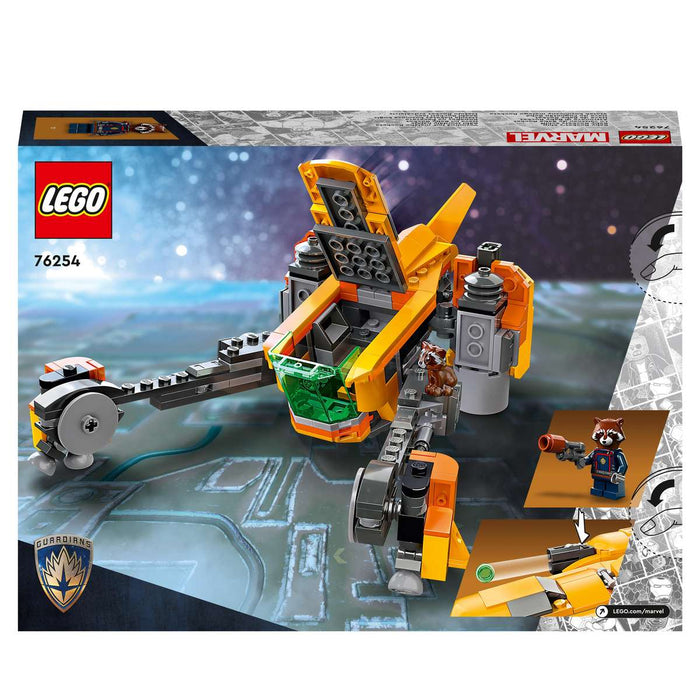 LEGO Marvel Super Heroes Astronave Di Baby Rocket - 76254
