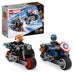 LEGO Marvel Super Heroes Motociclette Di Black Widow E Captain America - 76260