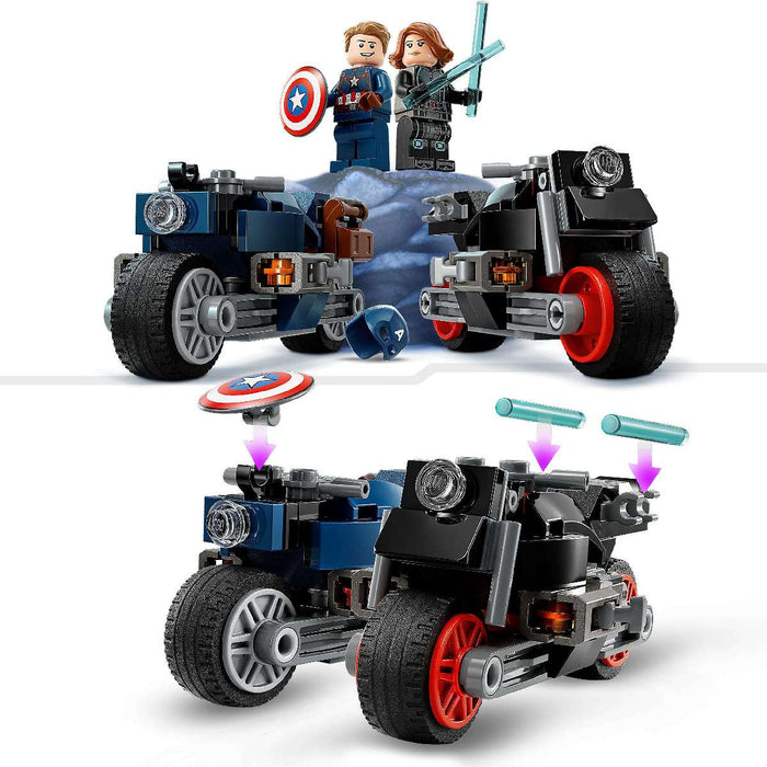 LEGO Marvel Super Heroes Motociclette Di Black Widow E Captain America - 76260