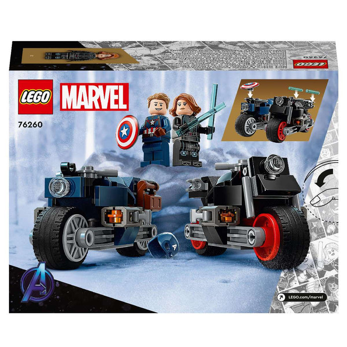 LEGO Marvel Super Heroes Motociclette Di Black Widow E Captain America - 76260