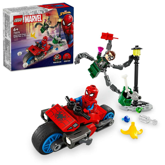 LEGO Inseguimento Sulla Moto: Spider-Man Vs. Doc Ock - 76275