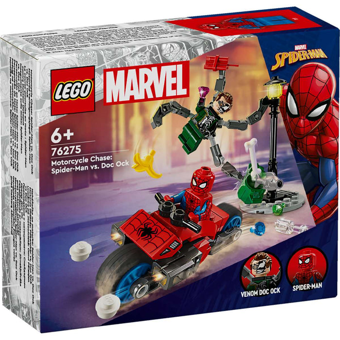 LEGO Inseguimento Sulla Moto: Spider-Man Vs. Doc Ock - 76275