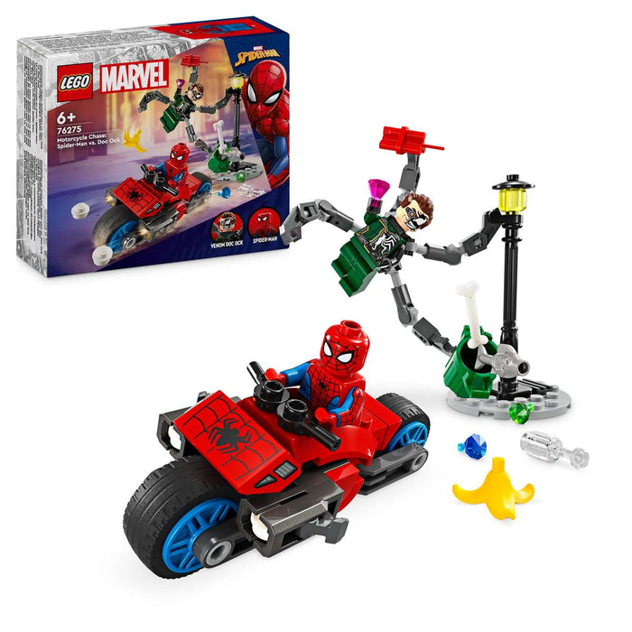 LEGO Inseguimento Sulla Moto: Spider-Man Vs. Doc Ock - 76275