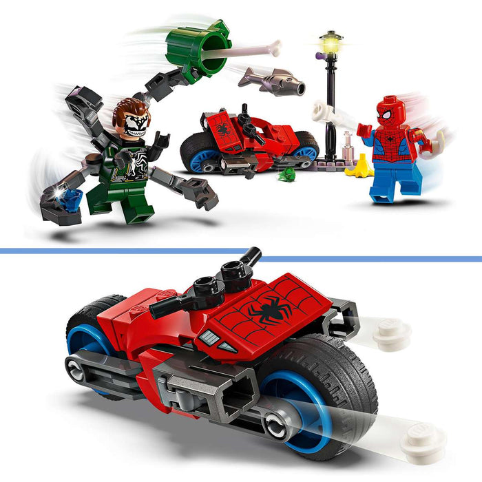 LEGO Inseguimento Sulla Moto: Spider-Man Vs. Doc Ock - 76275