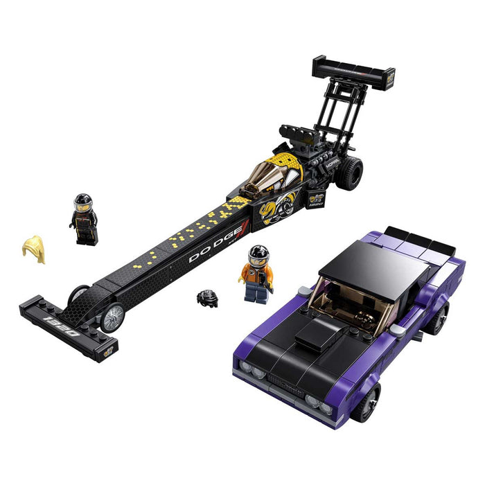 LEGO Speed Champions Mopar Dodge//Srt Top Fuel Dragster E 1970 Dodge Challenger T/A - 76904
