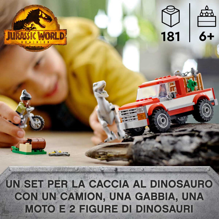 LEGO La Cattura Dei Velociraptor Blue E Beta - 76946