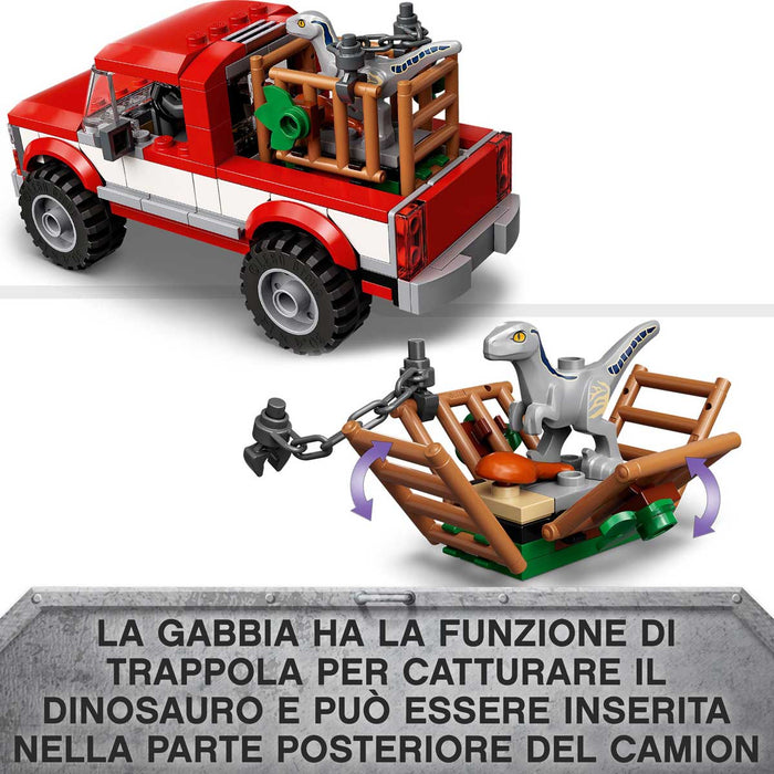 LEGO La Cattura Dei Velociraptor Blue E Beta - 76946