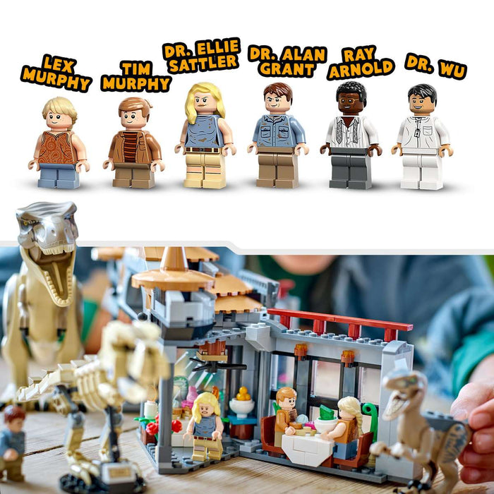 LEGO Centro Visitatori L’Attacco Del T Rex E Del Raptor - 76961