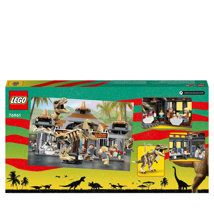 LEGO Centro Visitatori L’Attacco Del T Rex E Del Raptor - 76961