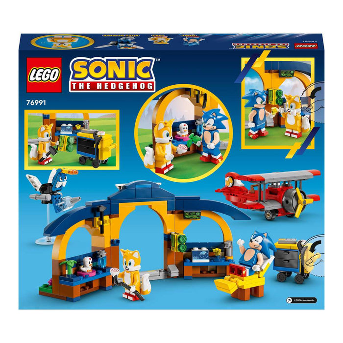 LEGO Laboratorio Di Tails E Aereo Tornado - 76991