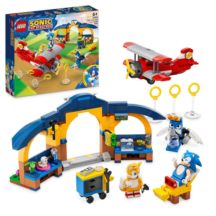 LEGO Laboratorio Di Tails E Aereo Tornado - 76991