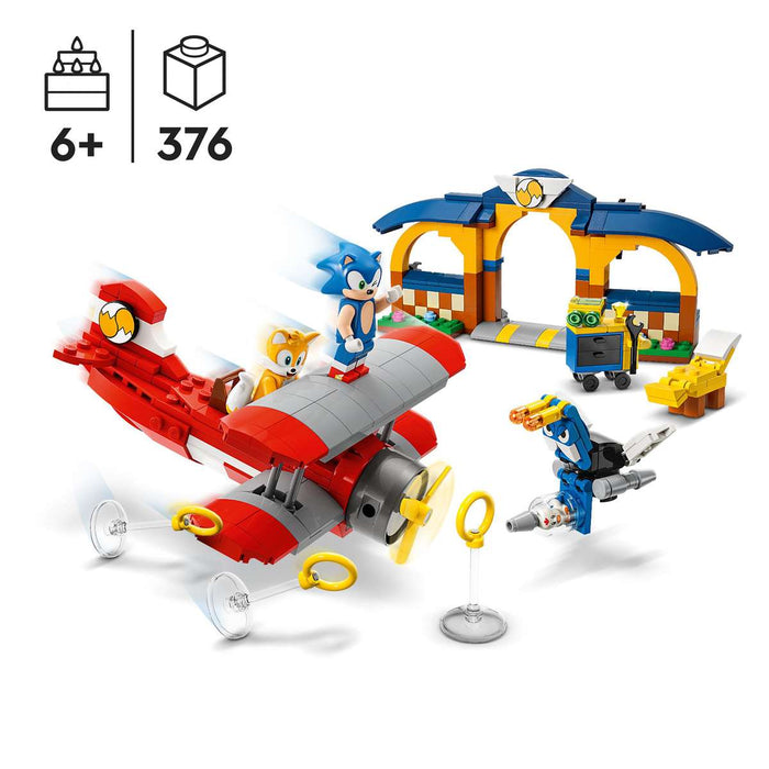 LEGO Laboratorio Di Tails E Aereo Tornado - 76991