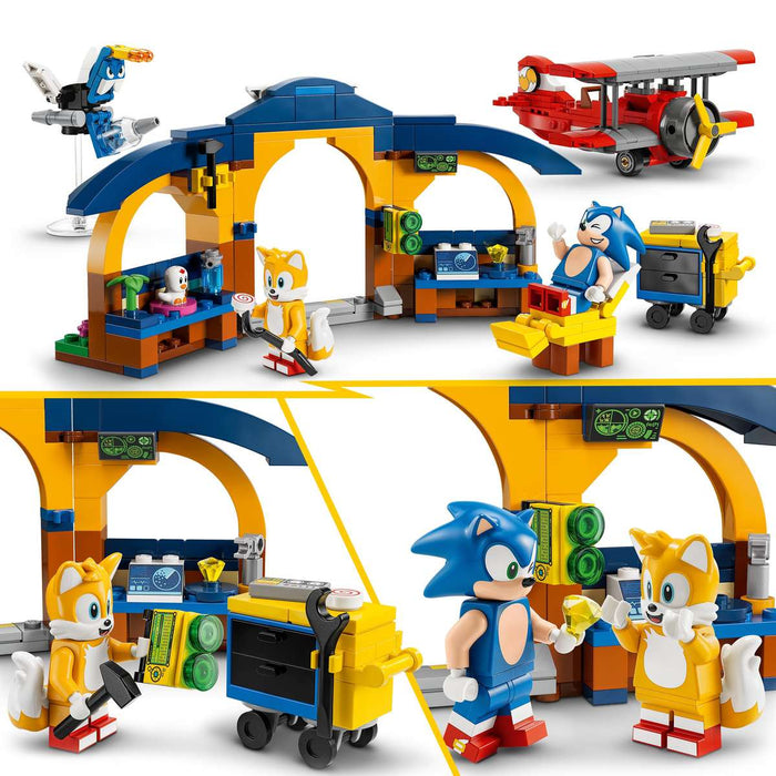 LEGO Laboratorio Di Tails E Aereo Tornado - 76991