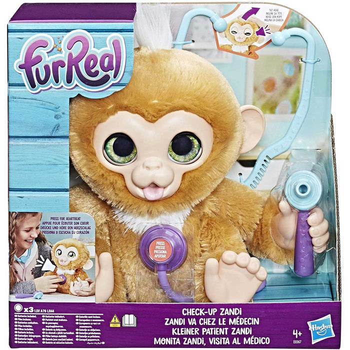 HASBRO Scimmia Check Up Zandi Furreal - E0367EU4