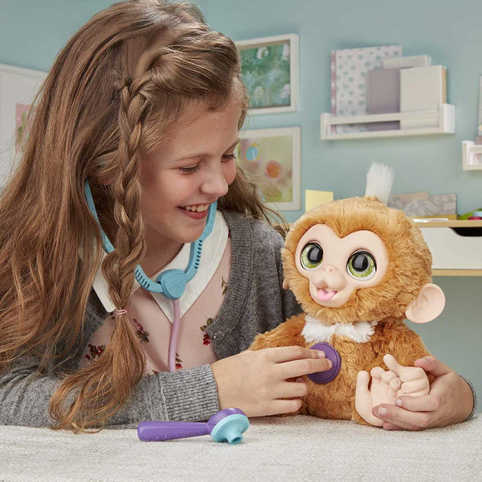 HASBRO Scimmia Check Up Zandi Furreal - E0367EU4