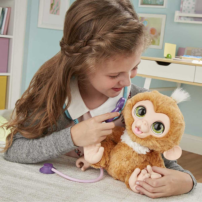 HASBRO Scimmia Check Up Zandi Furreal - E0367EU4