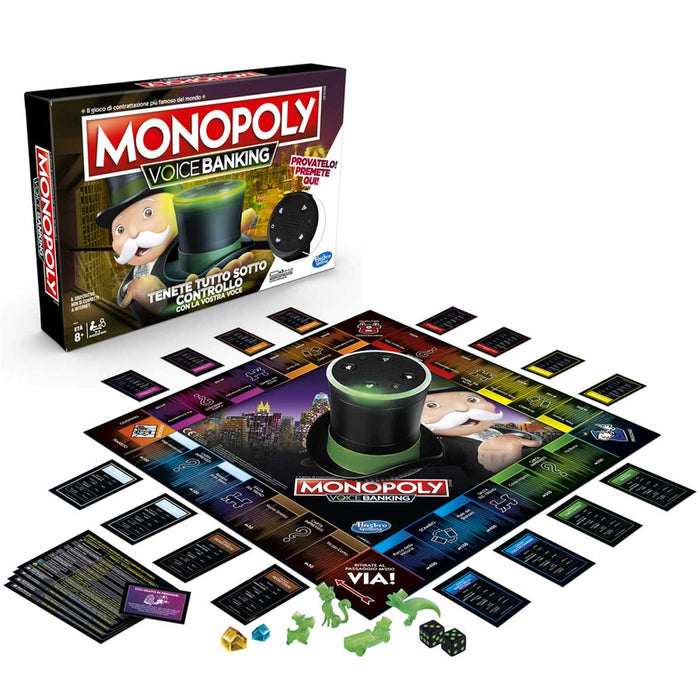 HASBRO Monopoly Voice Banking - E4816